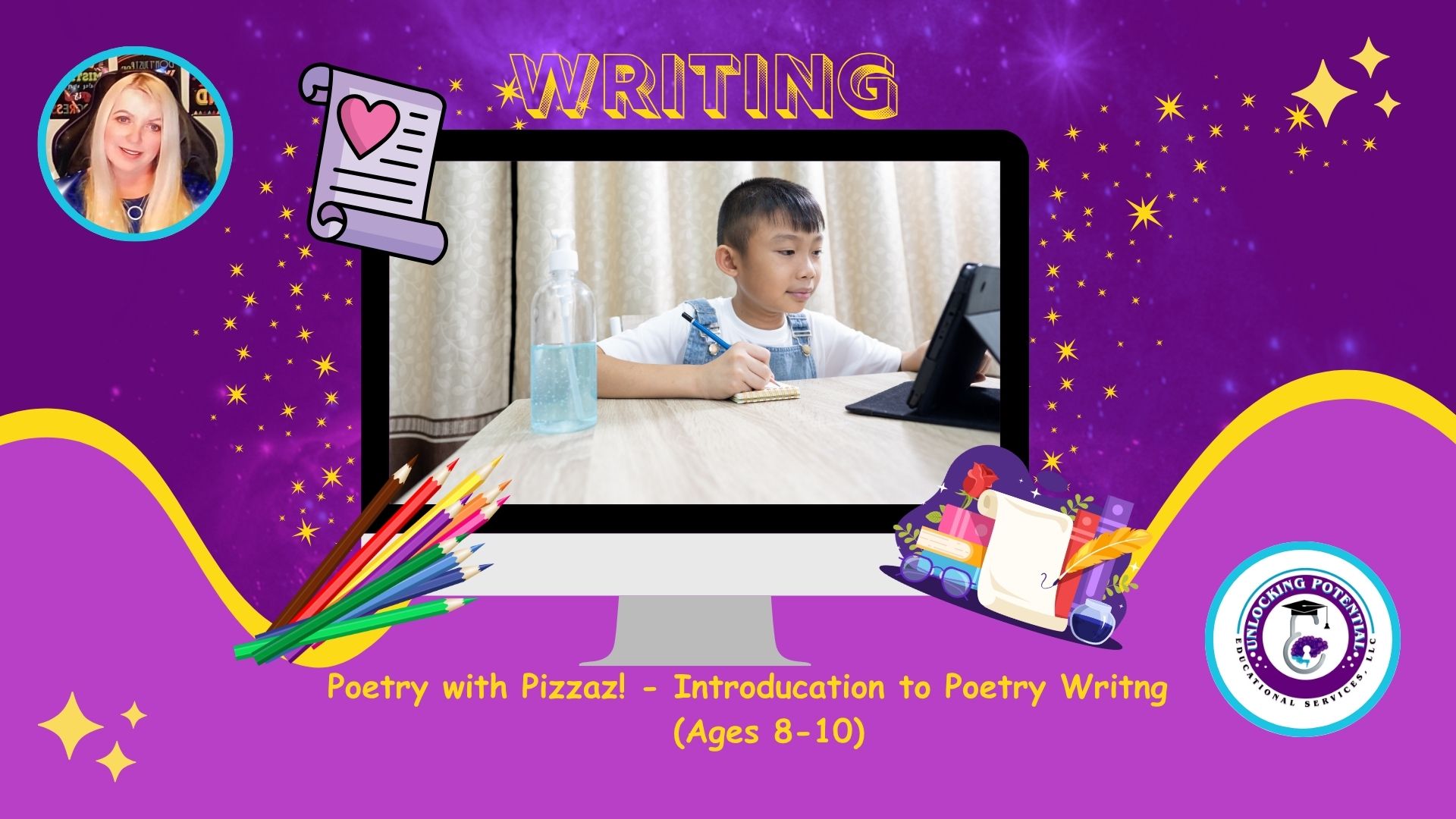 Read more about the article Poetry With Pizzaz! Introduction to Poetry Writing